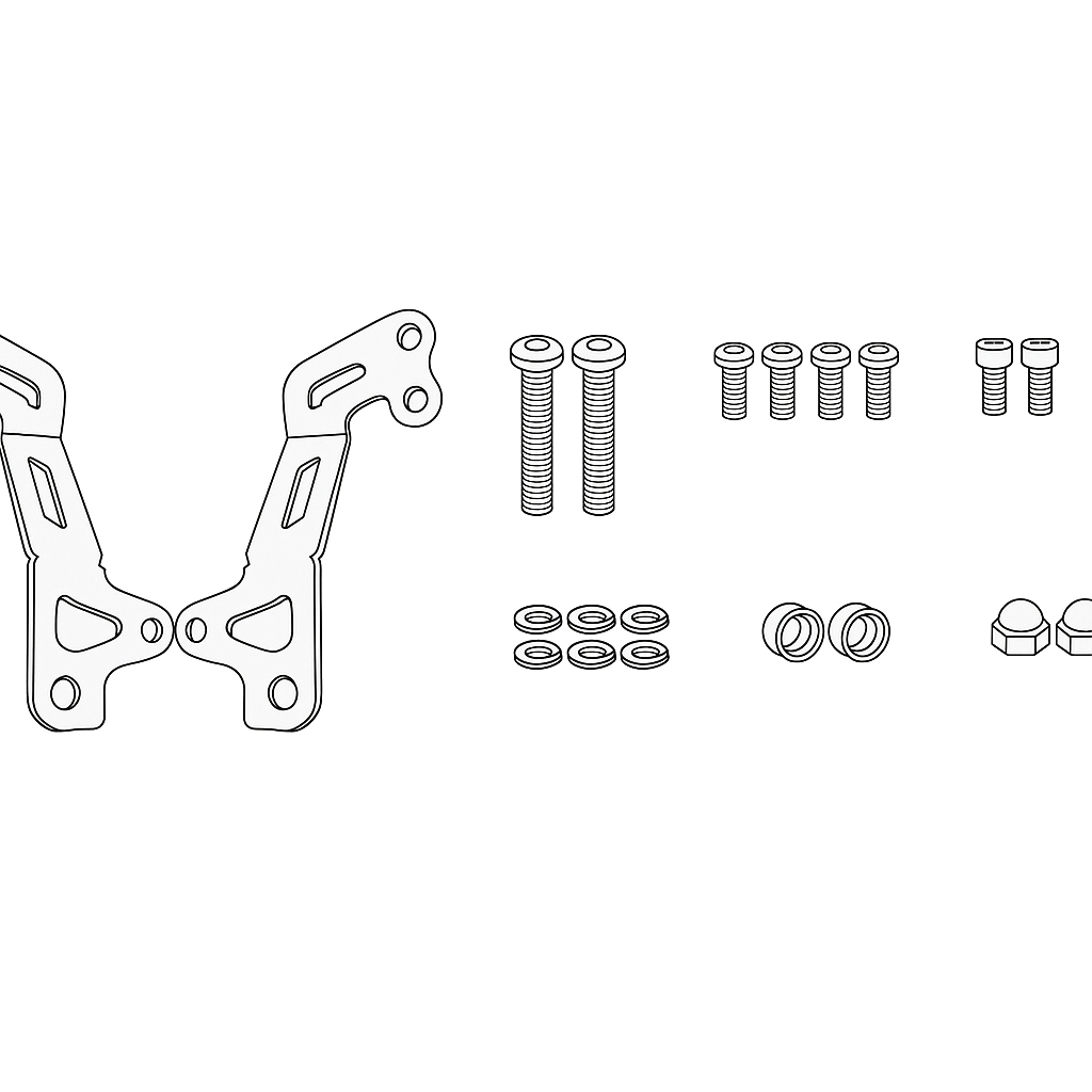 Kit de montage de bulle GIVI